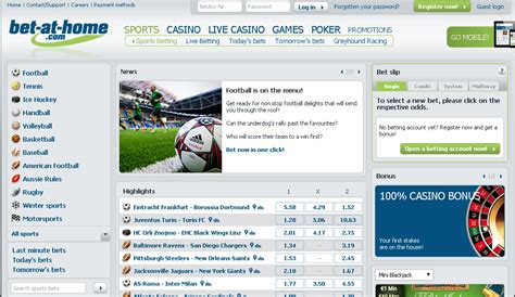 bet at home live casino.